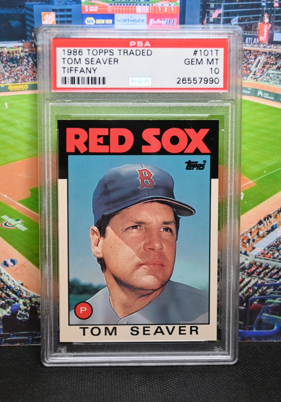 1986 Topps Traded Tiffany #101T Tom Seaver PSA 10 Gem Mint