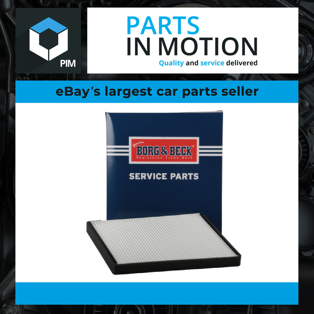 Pollen / Cabin Filter fits KIA PROCEED 2018 on B&B 97133F2000 Quality Guaranteed