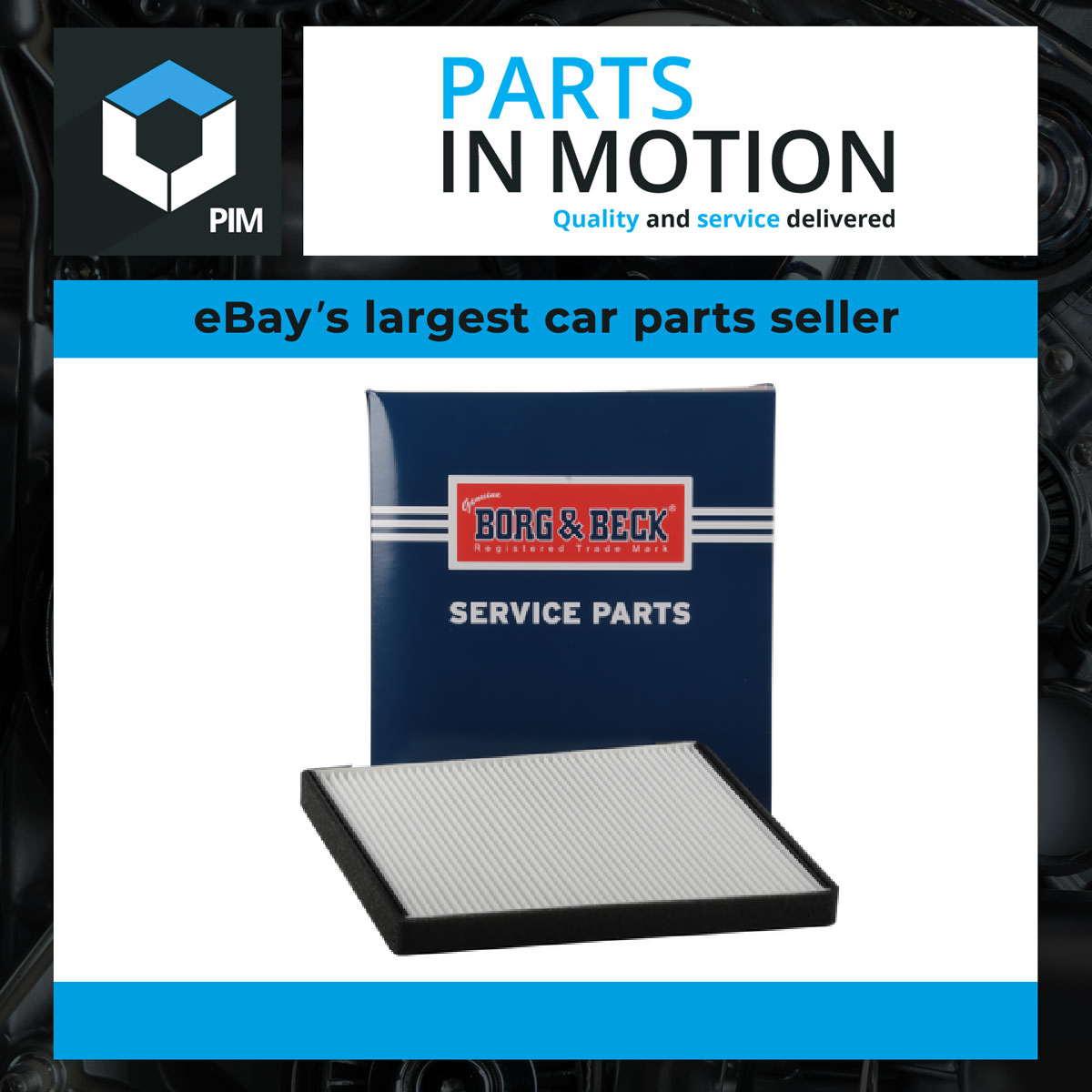 Pollen / Cabin Filter fits KIA PROCEED 2018 on B&B 97133F2000 Quality Guaranteed