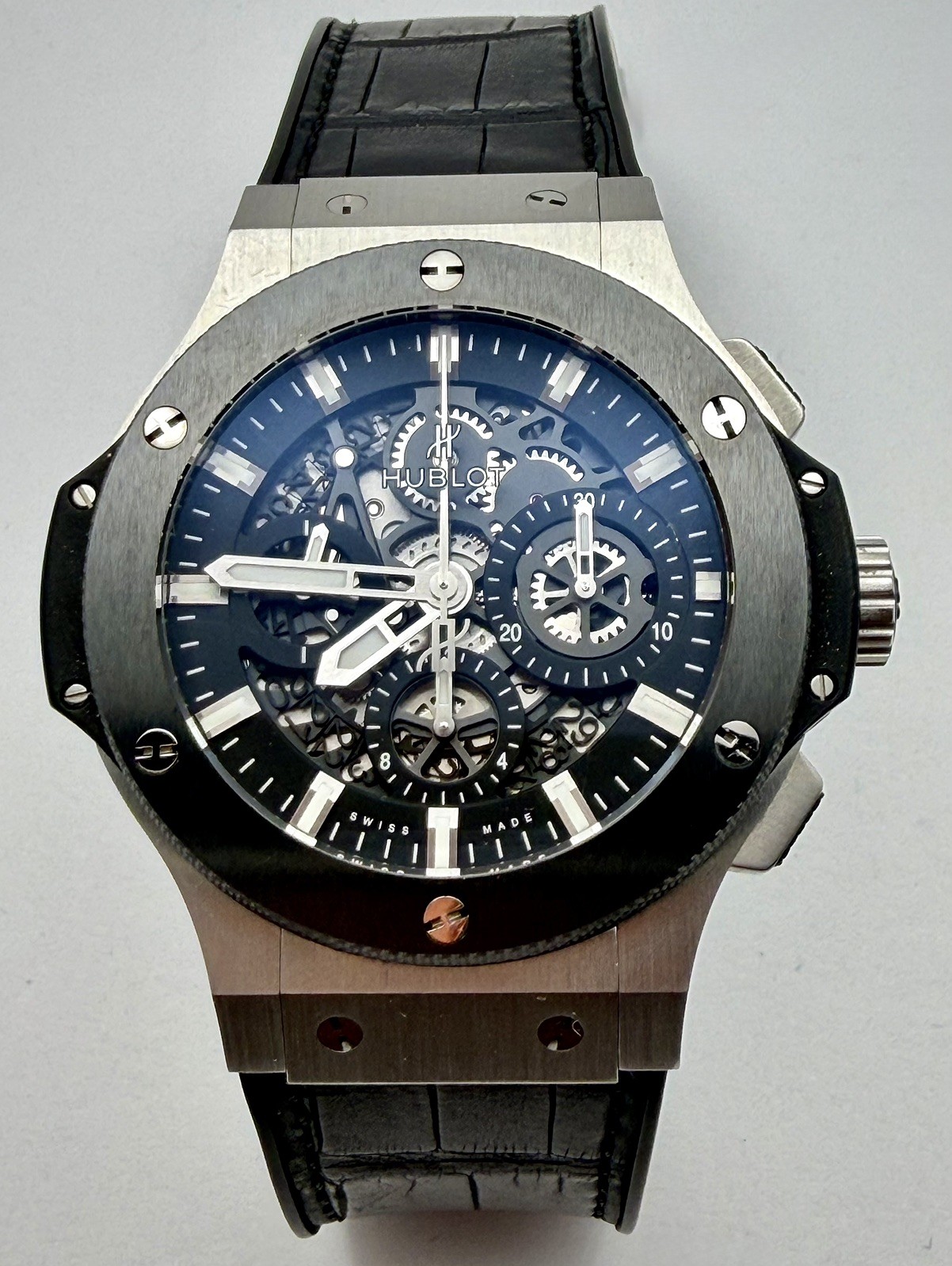 Hublot Big Bang Aero Bang 44mm Titanium Ceramic Auto Chronograph 311.SM.1170.GR