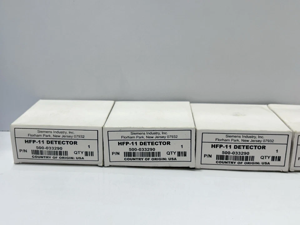 SET OF 5PCS SIEMENS HFP-11 FIRE ALARM SMOKE HEAT DETECTOR HFP11 FAST SHIPPING - Image 4 of 4