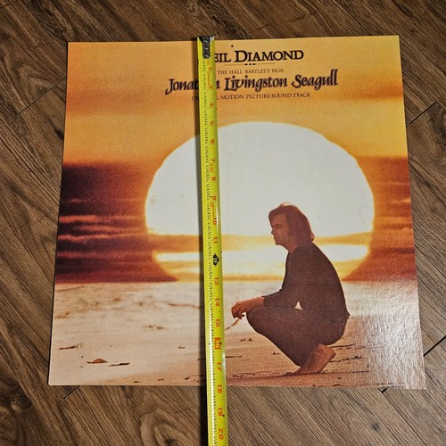 Póster colgante doble cara 1973 Neil Diamond Jonathan Livingston Seagull 18x18 - Imagen 4 de 6