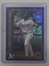 2025 Topps Series 2 - Esteury Ruiz #453 Purple Rainbow Foilboard /250