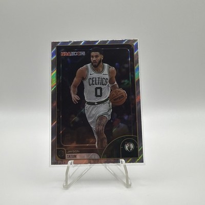 Jayson Tatum 2025-26 Topps NBA Hoops Foil Light Burst Celtics