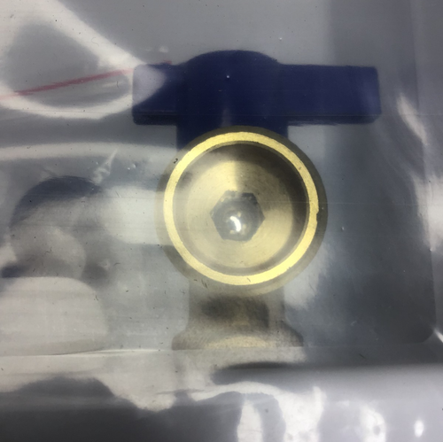 Tectite 1/2" Brass Push-to-Connect x 3/4" Male Hose Washing Machine Outlet Box - Picture 8 of 13