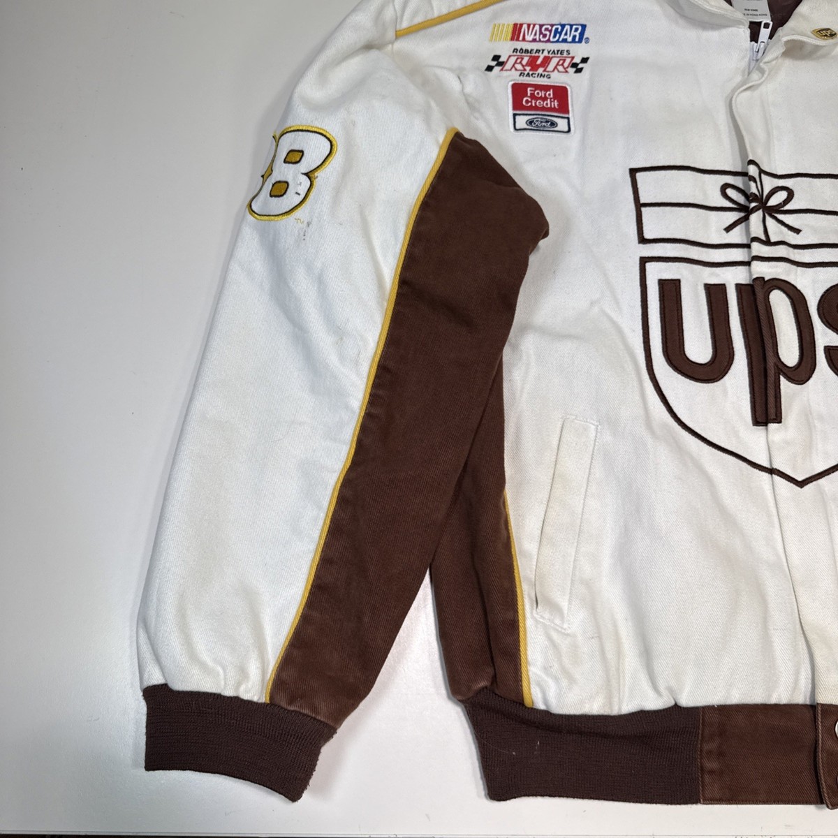 Vintage Dale Jarrett #88 UPS Chase Authentics NASCAR Racing Jacket