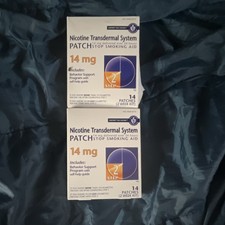 Habitrol Step 2 Nicotine 14mg Transdermal Patch Stop Smoking Aid 14 Pack