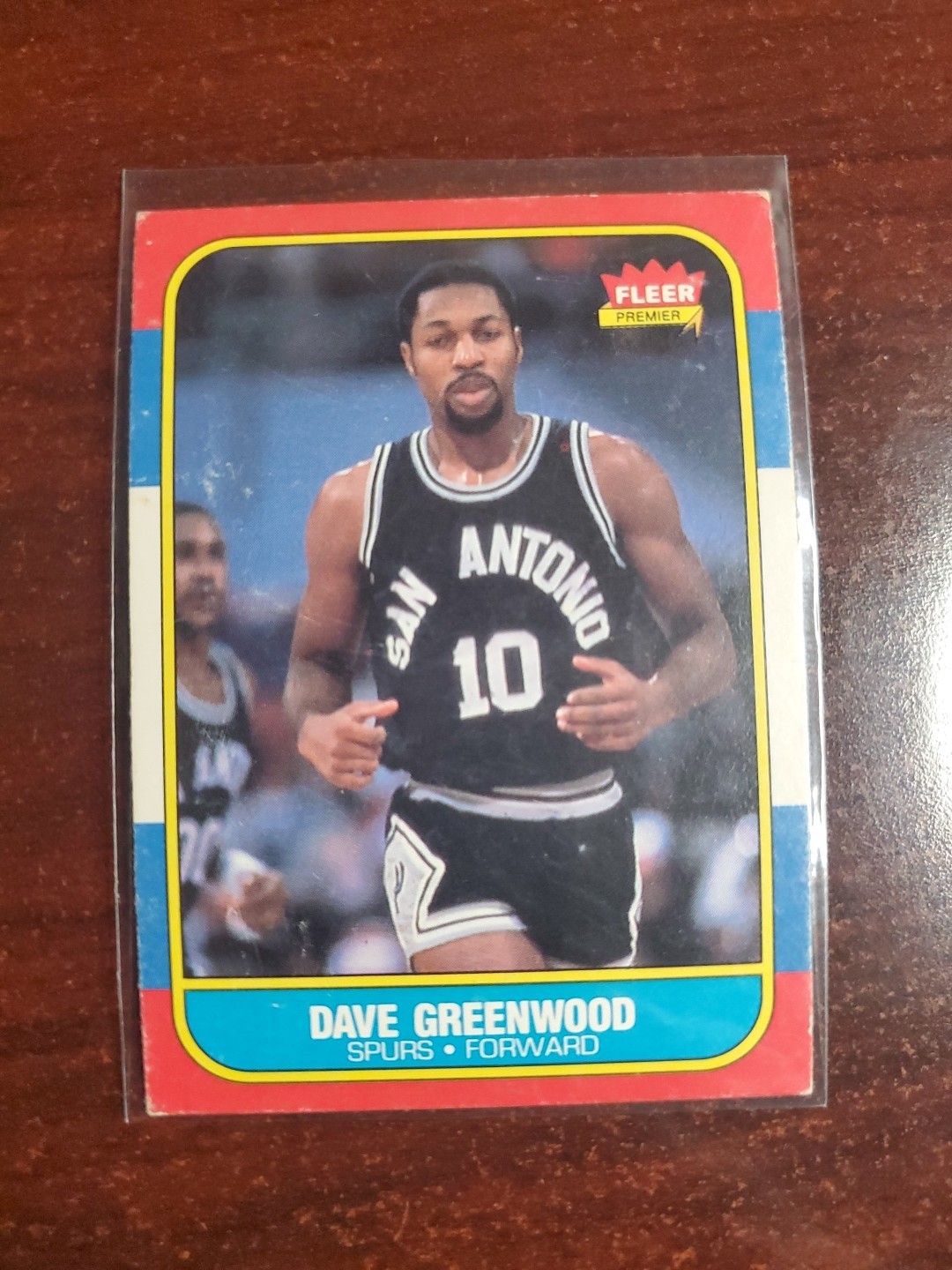 1986-87 Fleer #41 Dave Greenwood BASKETBALL San Antonio Spurs