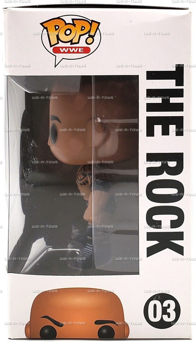 FUNKO POP WWE 03 THE ROCK ザ•ロック Funko Pop! Vinyl: WWE - Dwayne 