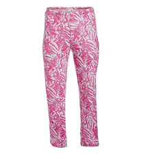 NWT New Fresh Produce Pink Palms Print Pants Medium M
