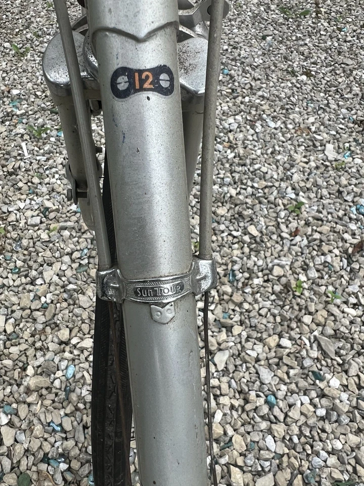 Bicicleta de carreras Fuji 1970 original de 12 velocidades. Hecho a mano en Japón. Bien cuidado. Foto 4 de 4