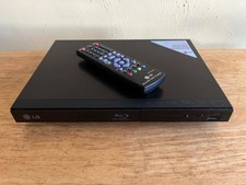LG BP 125 Blu-ray Disk/DVD Player with Remote and no Power Supply -Fully Working