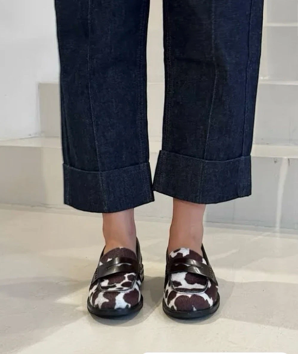 CHARLES JOURDAN Escarpins Ouverts Vintage Cuir Ajouré Bleu T 35 BE