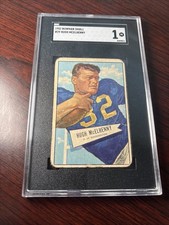 1952 Bowman Hugh Mcelhenny  Rookie RC #29 SGC 1