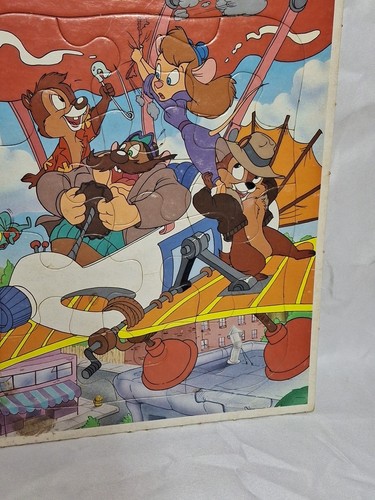 Disney Golden Chip 'n Dale Rescue Rangers Frame Tray Puzzle, 12 pc - Picture 4 of 8