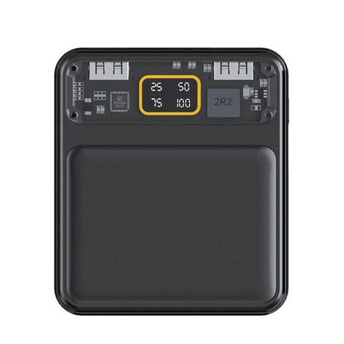 DIY 3x18650 Flat Battery Power Bank Box Shell Case Fast Charger Power Display A - Photo 2 sur 12