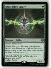 MTG Radioactive Spider 0111 Regular Marvel's Spider-Man NM SPM
