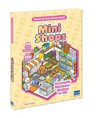 Sweet & Cosy Stick*rbuch: Mini Shops | Ullmann Medien | Buch | 32 S. | Deutsch