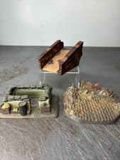 1:32 21st Century Toys Ultimate Soldier Diorama Ruined Building Bunker Bridge