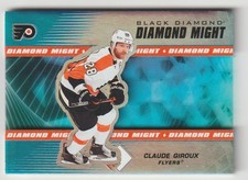 2021-22 UPPER DECK BLACK DIAMOND MIGHT CLAUDE GIROUX 39/99 PHILADELPHIA FLYERS