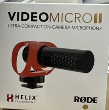 New RØDE - VideoMicro II Wired Supercardioid Shotgun Microphone - FREE SHIPPING
