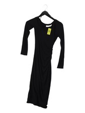 ASTR Bodycon Midi Dress XS in Black