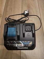 Makita DC18RE Twin Port Rapid Charger 240v  LXT CXT Used 