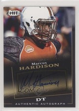 2015 Sage Hit Auto Black Marcus Hardison #A121 Auto 2u3
