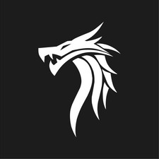 Dragon Head Vinyl decal car laptop sticker