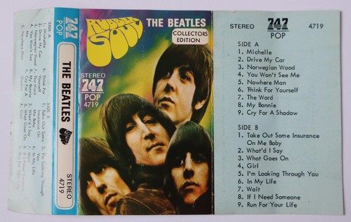 THE BEATLES Rubber Soul (Collector’s Edition) CASSETTE TAPE - Picture 4 of 5