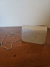 Stylish Silver Sparkling Purse Evening Bag Clutch Small