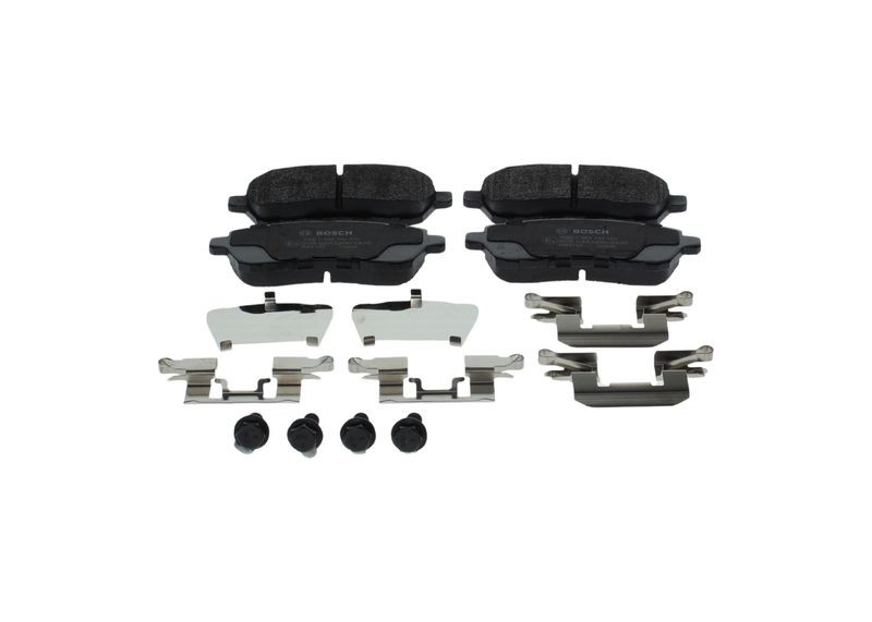Kit plaquettes de frein à disque BOSCH 0986494652 garniture friction auto 1550219