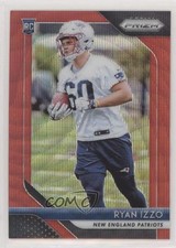 2018 Panini Prizm Rookie Red Wave Prizm 6/149 Ryan Izzo #290 uk2