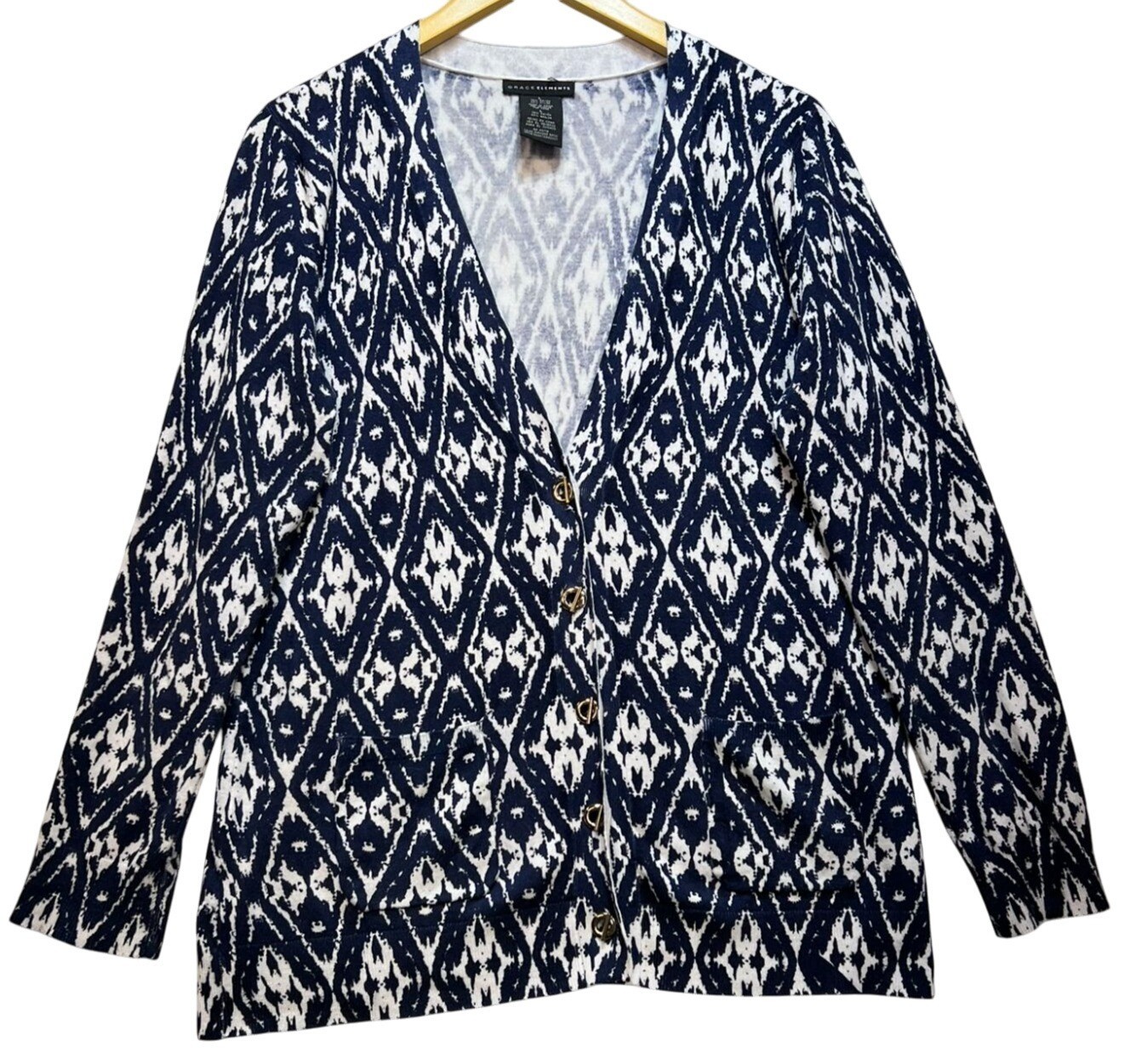 Grace Elements Womens Toggle Button Front Cardiga… - image 1