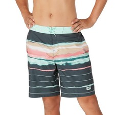 Speedo Men's Swim Trunk Knee Length Medium, 20" Horizon Volcanic Ash