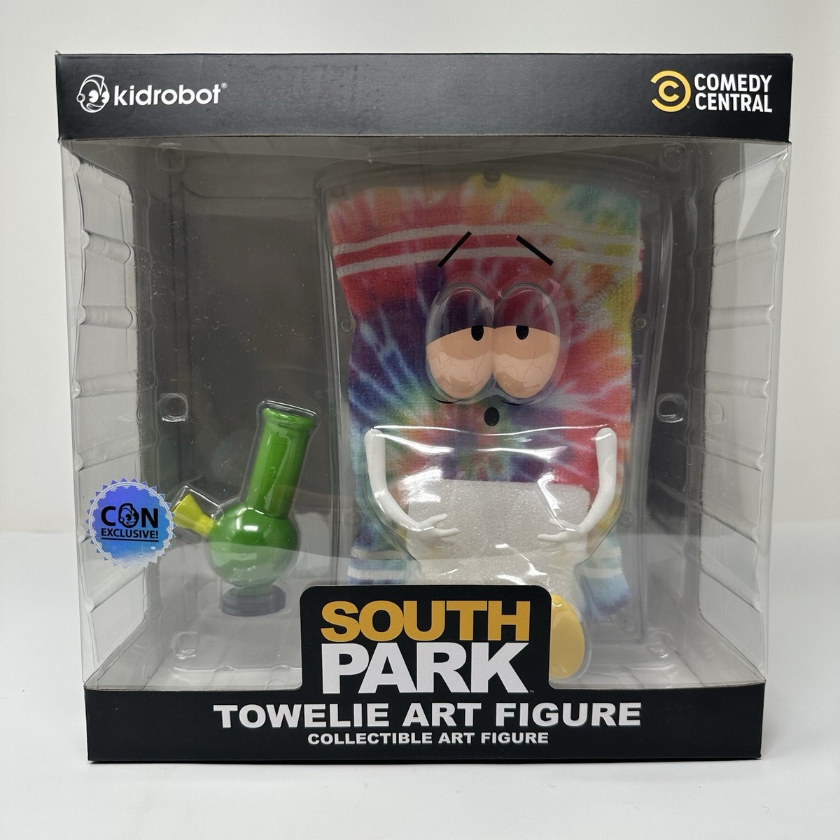 South Park Towelie Bong 8” Psychedelic Kidrobot SDCC 2024 LE 500