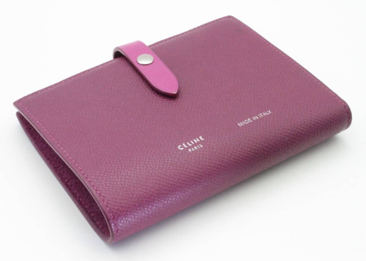 Celine Medium Multi-Function Bag Purple Leather, … - image 2