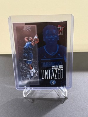 Topps 2026 Signature Class Unfazed Anthony Edwards Timberwolves Insert #FAZE-1