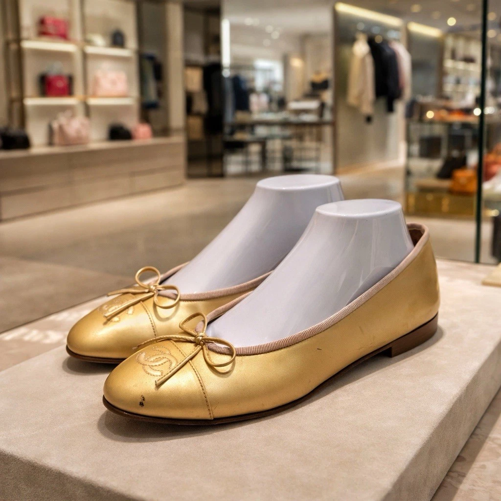 CHANEL Women's Chanel Ballerina Ballet Flats for sale | eBay