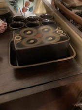 RARE DENBY ARABESQUE BUTTER DISH SUPERB CONDITION