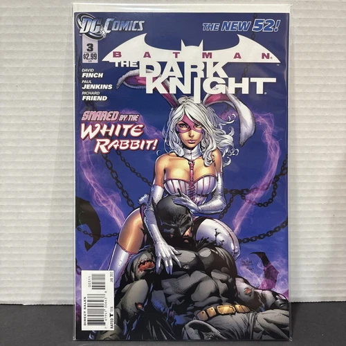 Batman: The Dark Knight #3 DC Comics (2012) 1st App White Rabbit HTF!