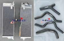 Aluminum Radiator +Black Hose For HONDA CR500 CR500R CR 500R 1985-1988 1986 1987
