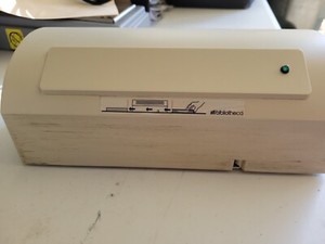 Bibliotheca Model 764 Book Check Machine Tattle-Tape Resensitizer Working