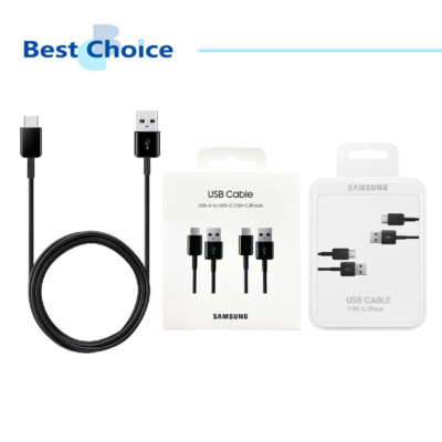 Original Samsung Official USB-A to Type-C Cable (1.5M,2Pcak) EP-DG930