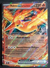 MOLTRES EX Del Team Rocket DRI 031/182 Rara Holo POKEMON Rivali Predestinati