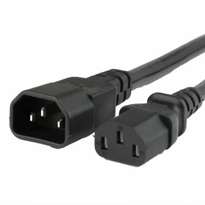 LOT OF 10 6FT Power Extension Cord C13 to C14 18AWG