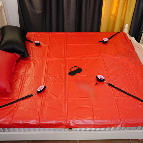 Bondage Restraints Hand Cuffs Ankle Cuff Body Harness Blindfold Bed Restraint UK - Picture 3 of 14