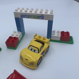 Lego DUPLO Disney Cars: Race Day #6133 McQueen Jeff Gorvette Retired 2012