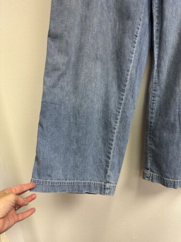 Pantalones de mezclilla cortos Lauren Jeans Co Ralph Lauren de pierna ancha para mujer talla grande 16W - Imagen 4 de 7