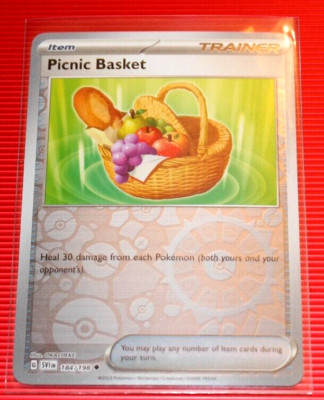 Picnic Basket 2023 Pokemon Reverse Holo *Trainer Item* Card No